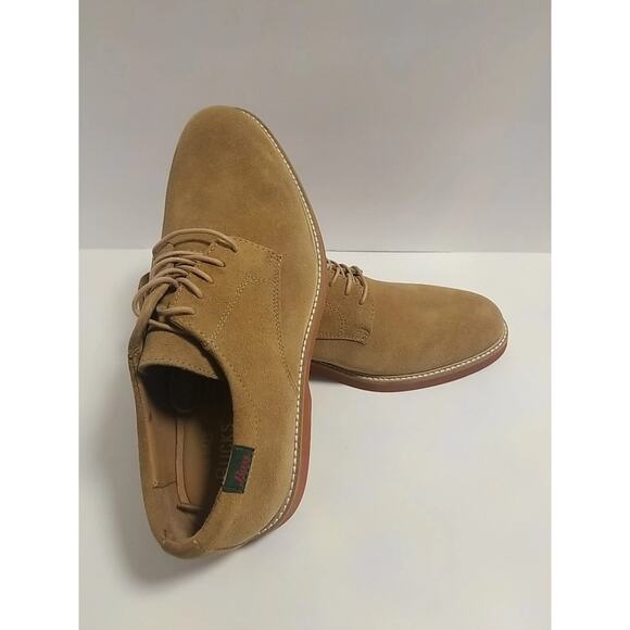 NEW Men\'s Tan Suede Bass OxfordsEastland Buck style size 7M Academia ivy league main image 4